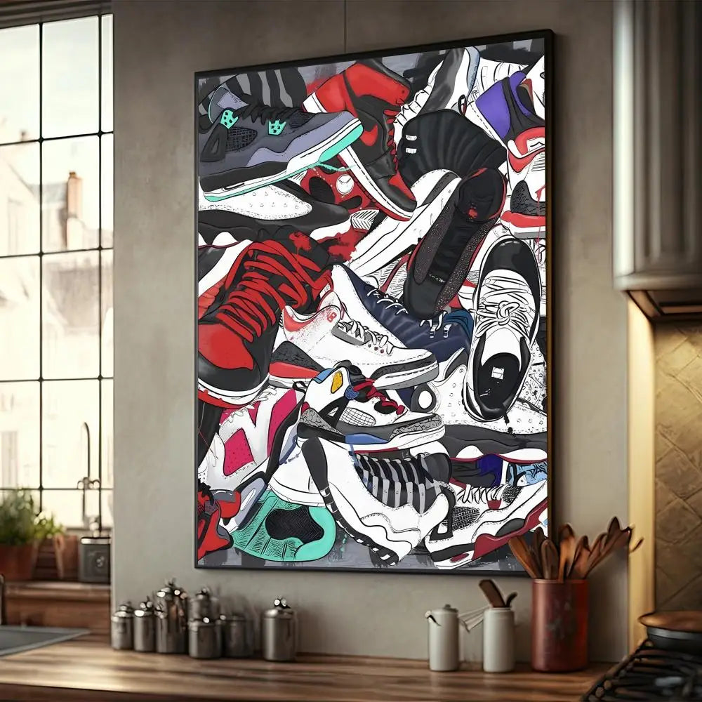 Graffiti Sneakers Posters