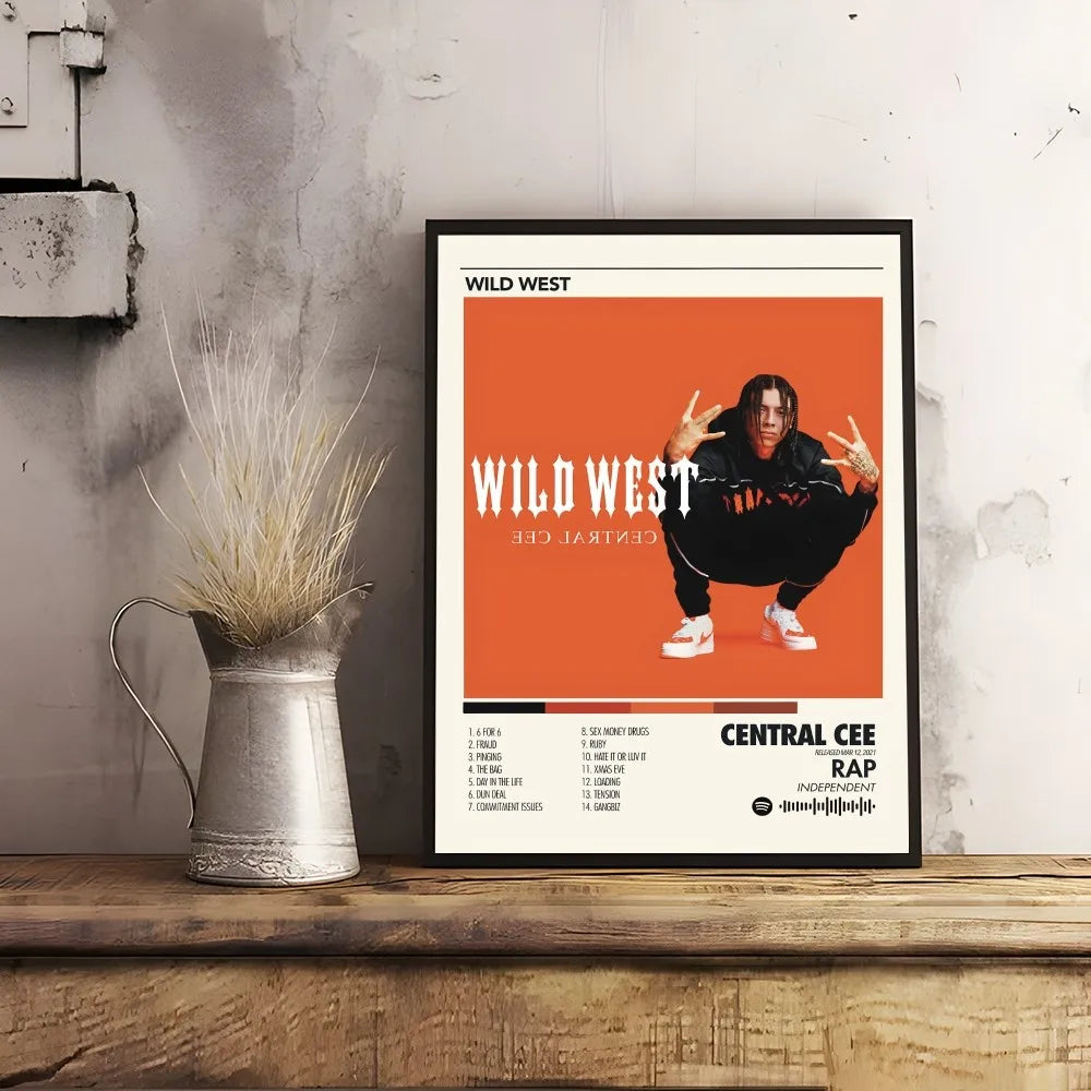 Central Cee Ssinger Wall Art Printing