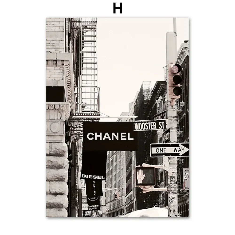 Luxury Store Shop Wall Art