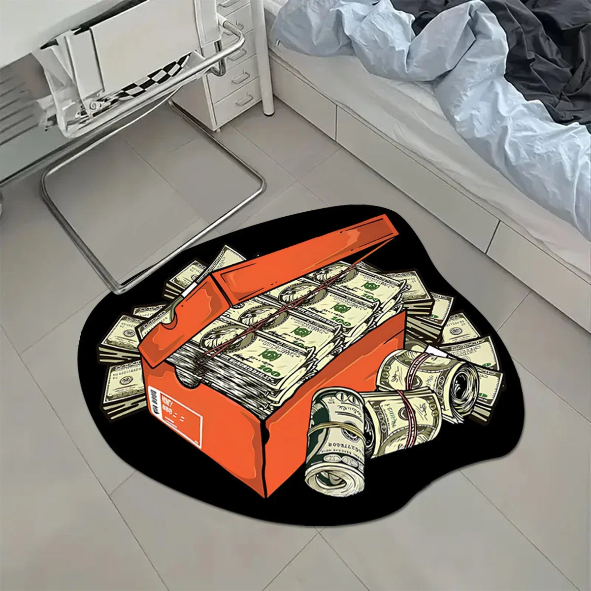 Nike box Rug Shoe Mat Creative Shoe Box