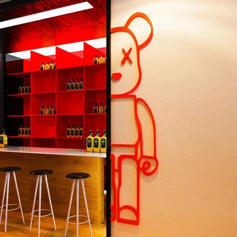 Bearbrick Wall Sticker