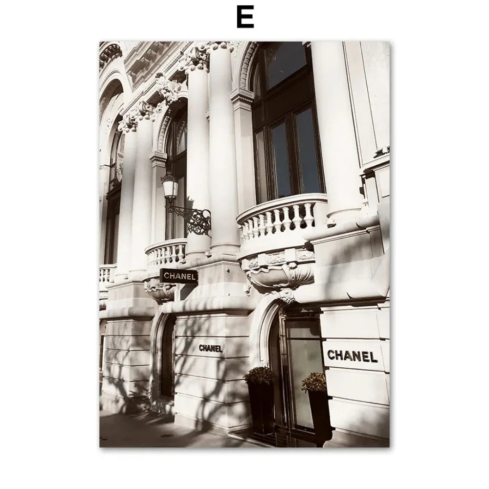 Luxury Store Shop Wall Art