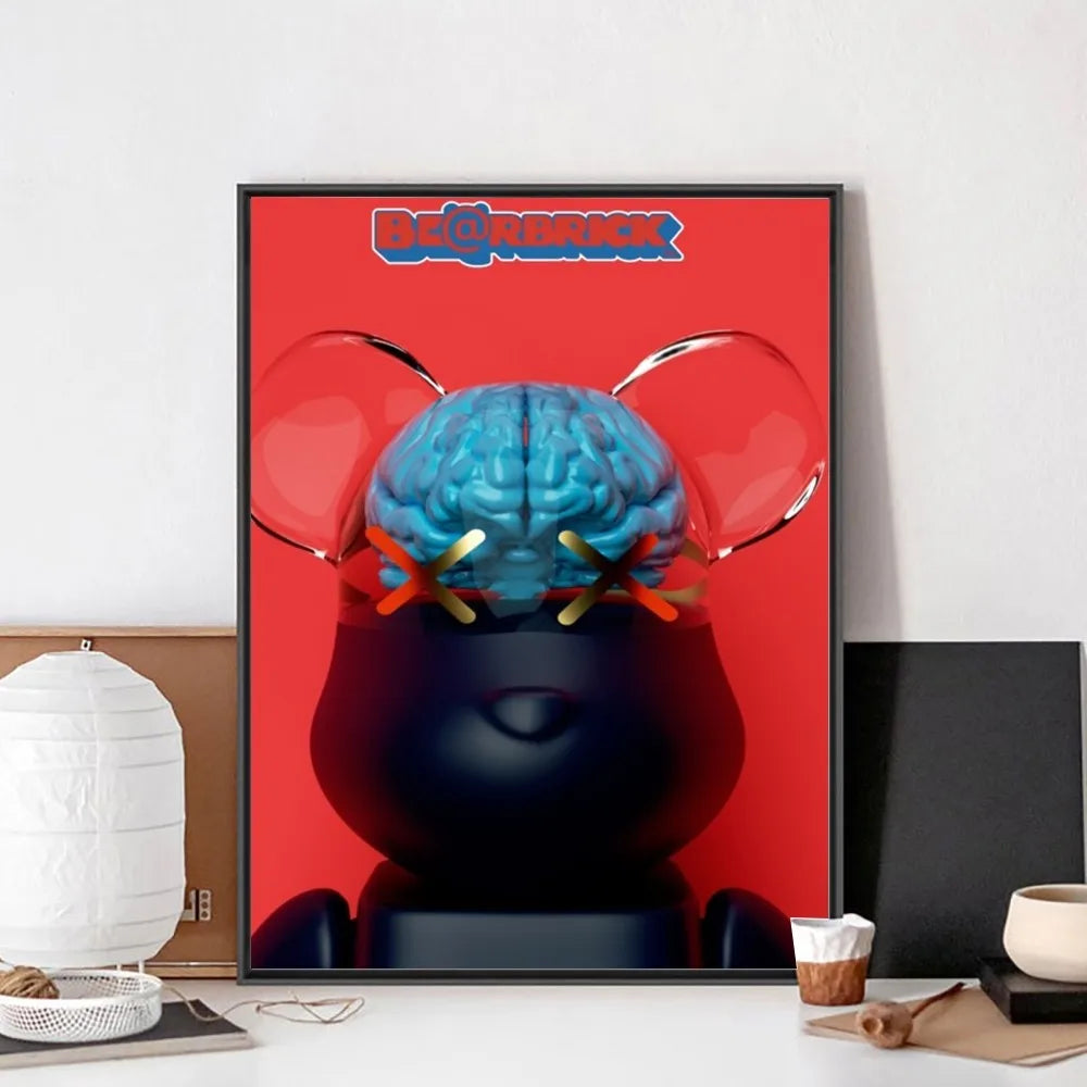 Bearbricks Poster