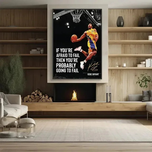 Inspirational Basketball Wall Art