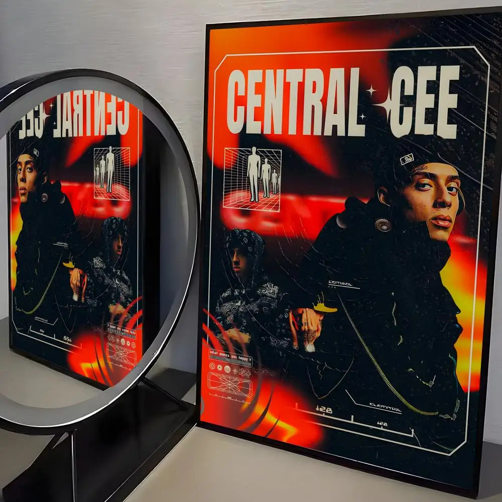Central C-Cee Poster Wall Art