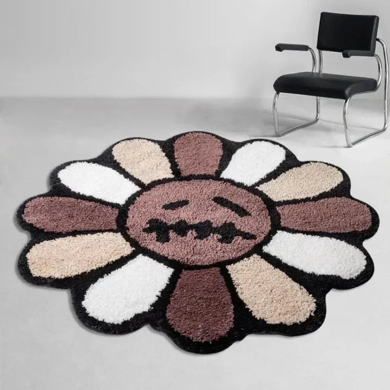 J Balvin Sunflower Mat Rug