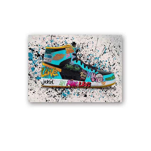 Banksy Street Art Canvas Paintings