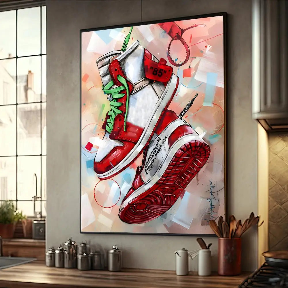 Graffiti Sneakers Posters