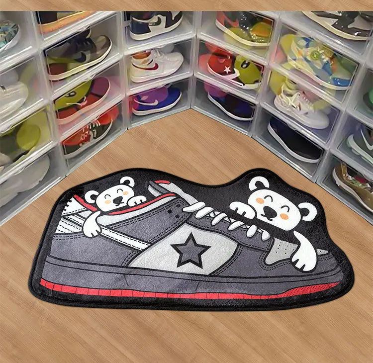 Fashion Brand Sneaker Rug