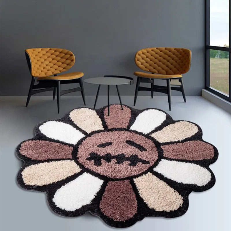 J Balvin Sunflower Mat Rug