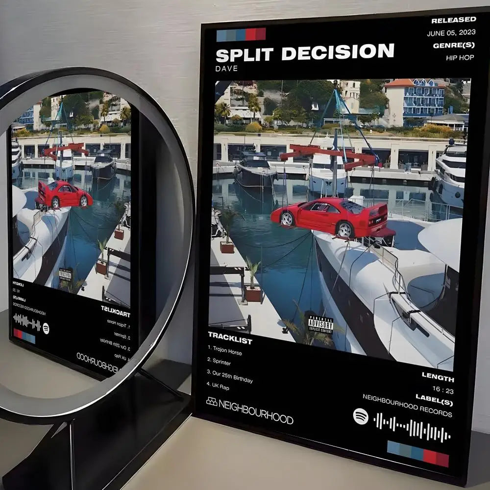 Central C-Cee Poster Wall Art