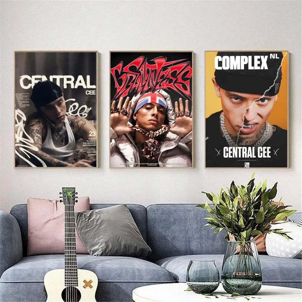 Central Cee Painting Wall Art