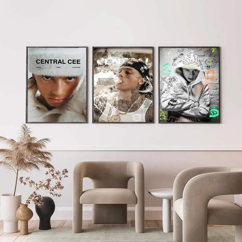 Central Cee Poster Wall Art