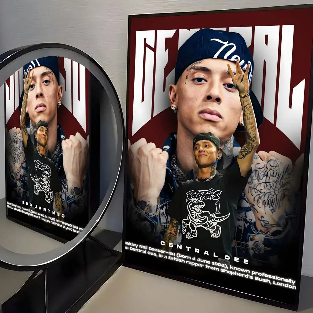 Central C-Cee Poster Wall Art