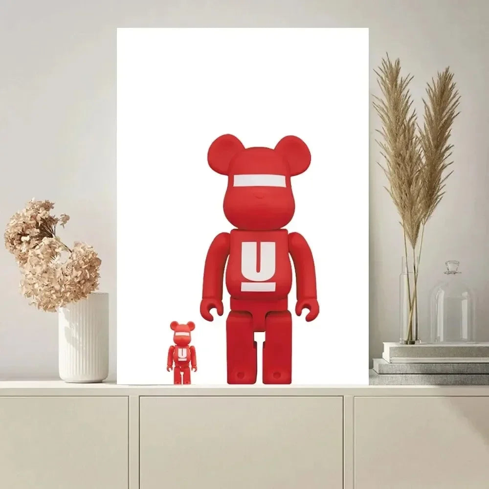 Bearbrick Poster Wall Art