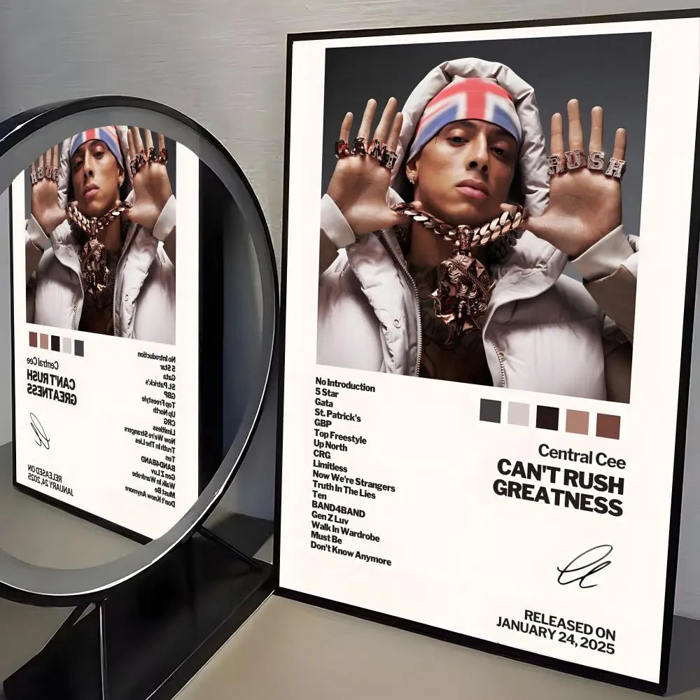 Central C-Cee Poster Wall Art