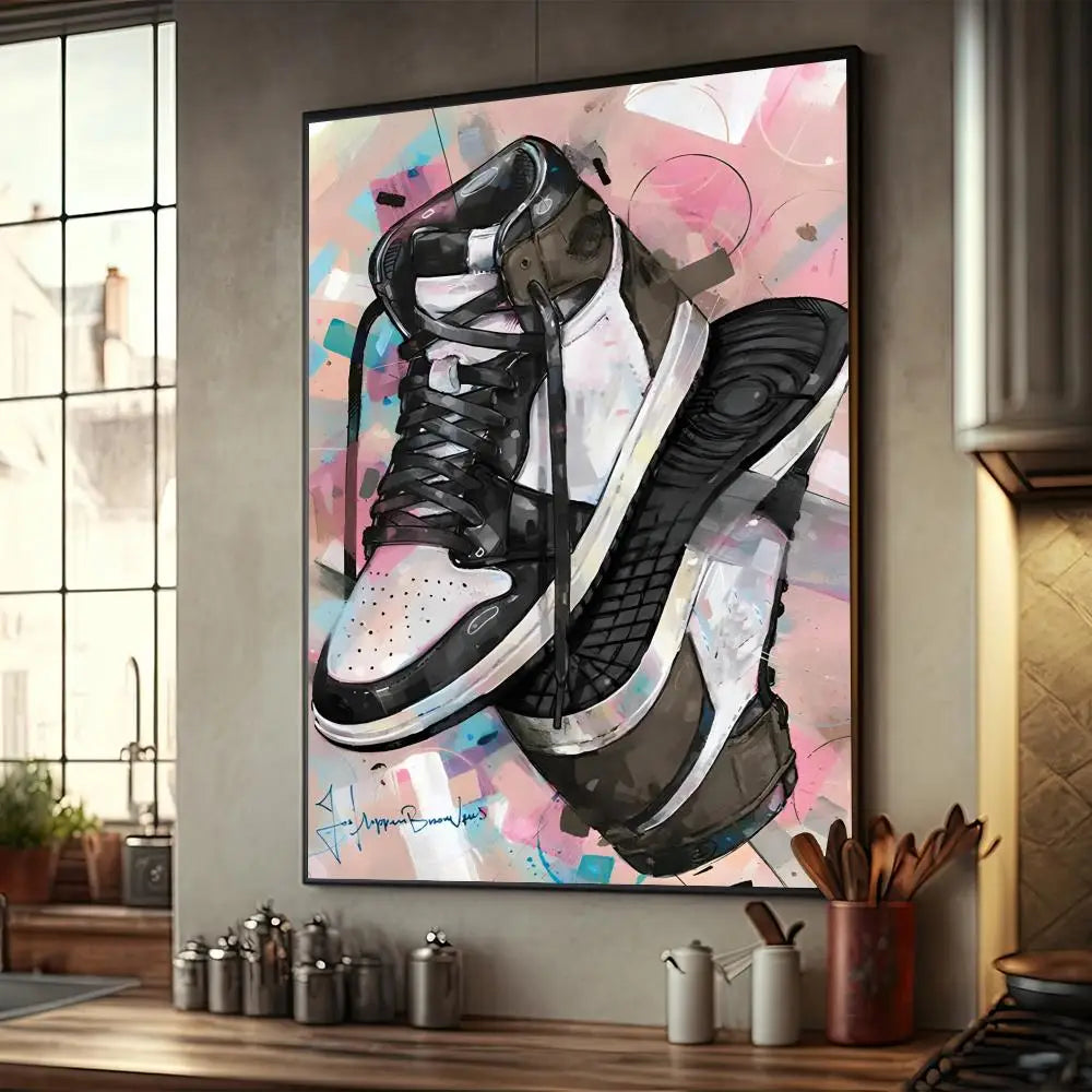 Graffiti Sneakers Posters
