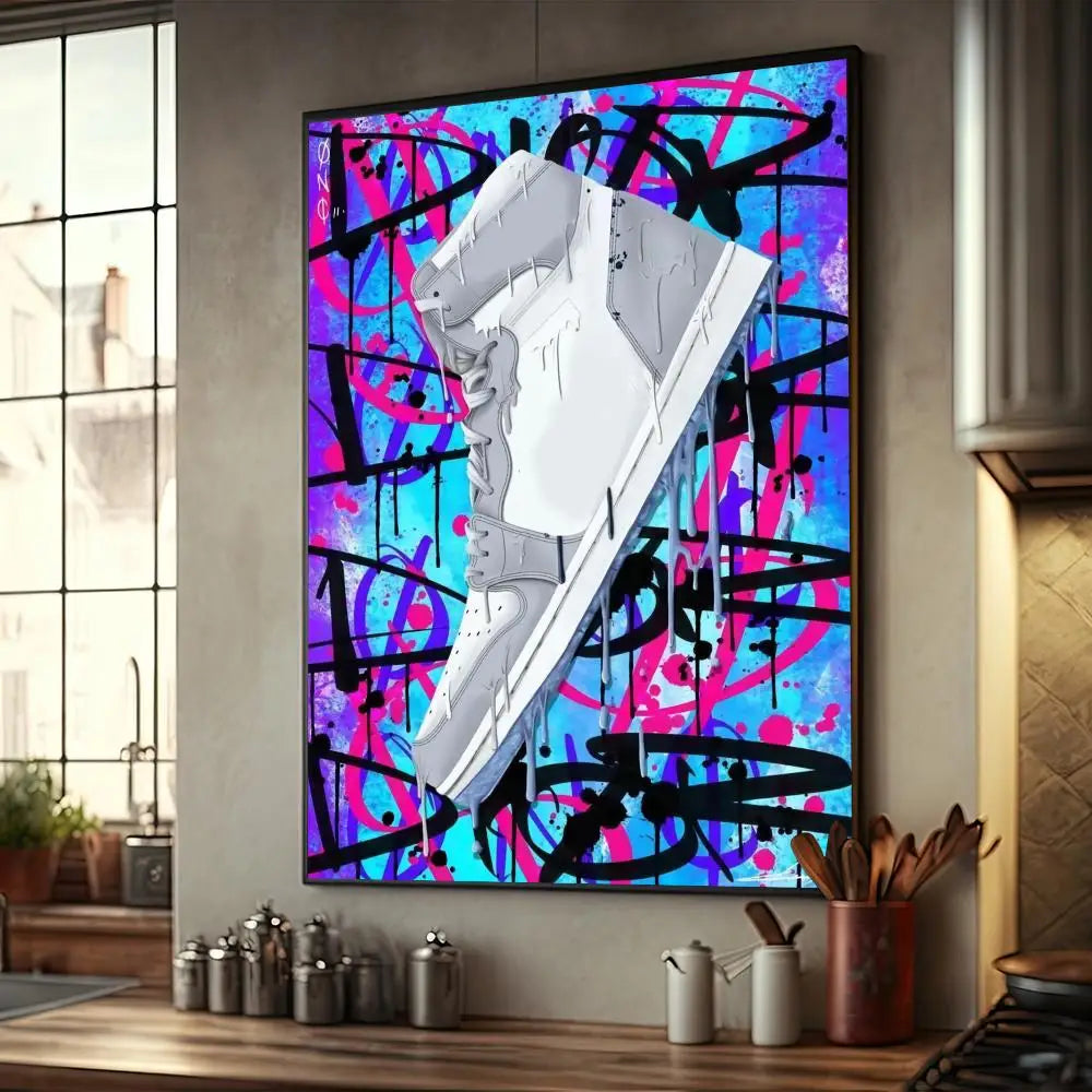 Graffiti Sneakers Posters
