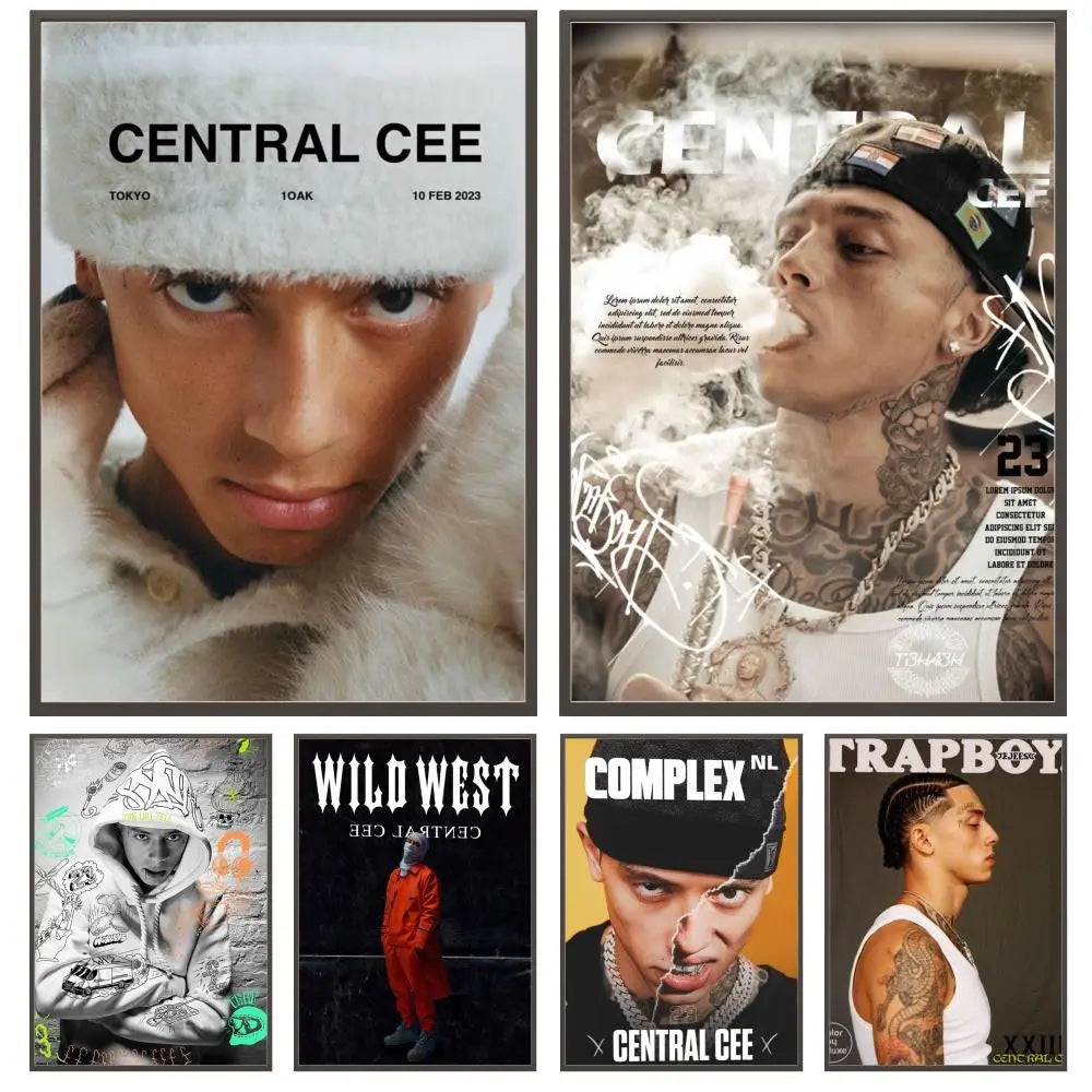 Central Cee Poster Wall Art