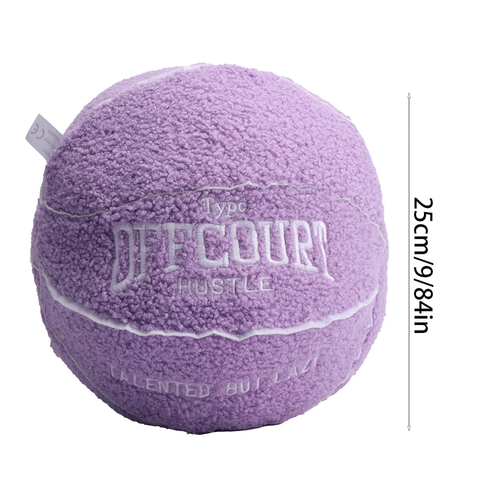 25CM Offcourt Basketball Plush Pillow