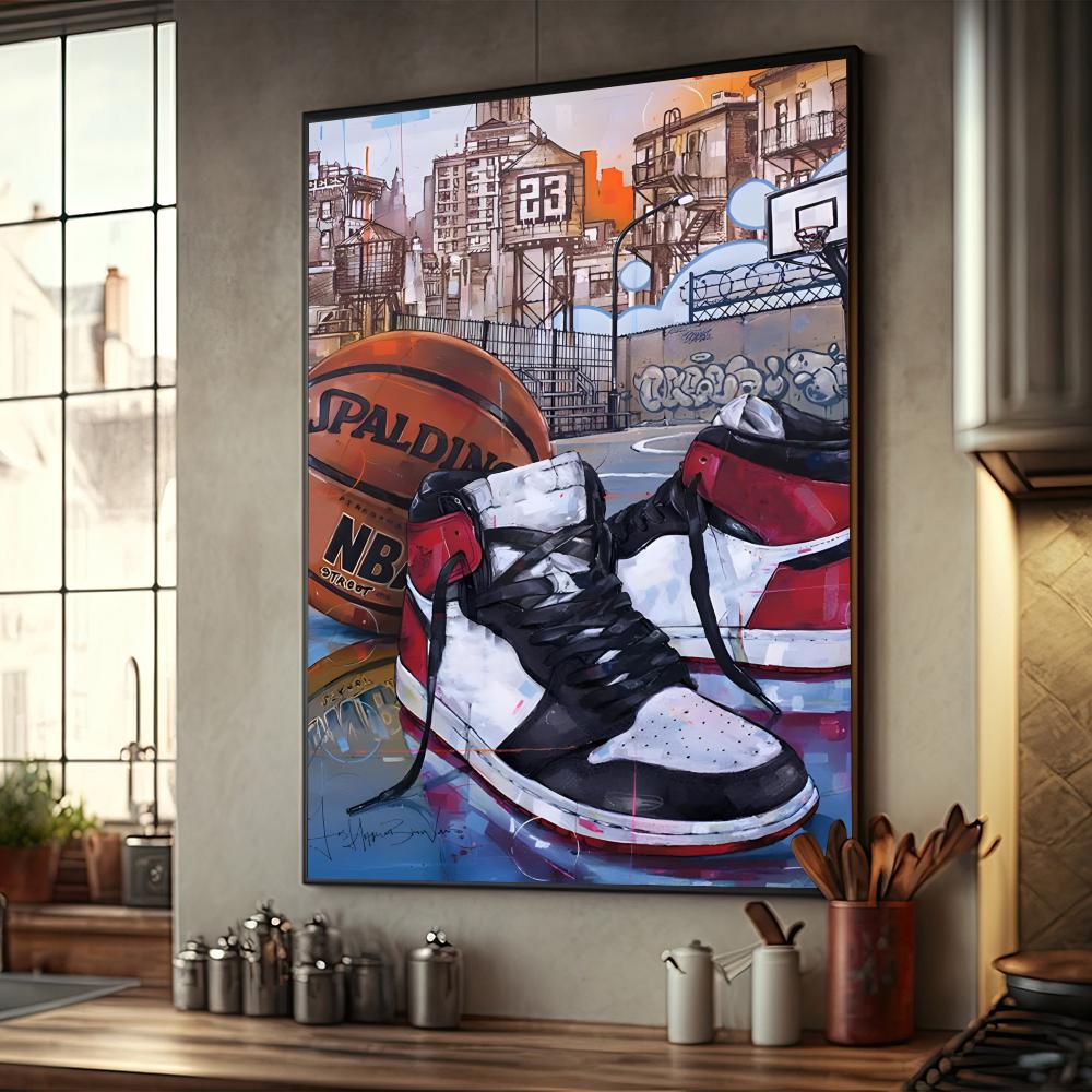 Graffiti Sneakers Posters