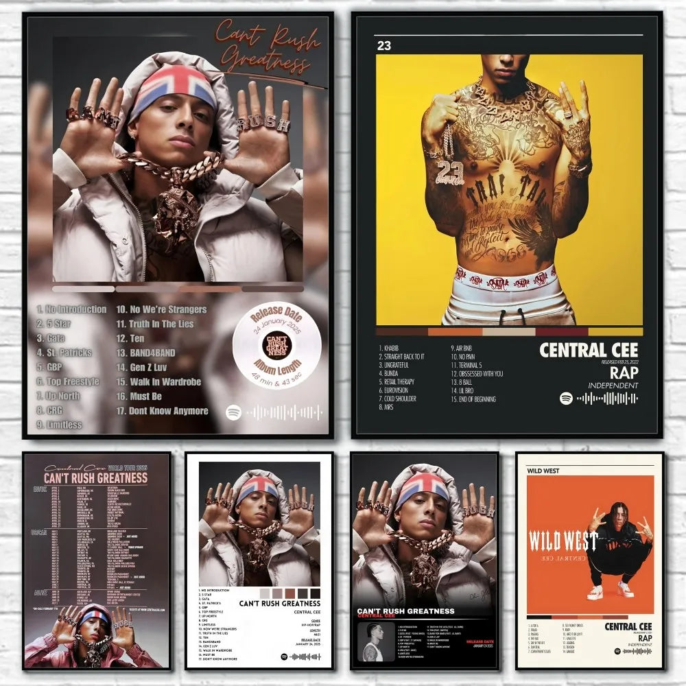 Central Cee Ssinger Wall Art Printing