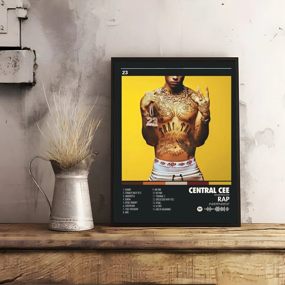 Central Cee Ssinger Wall Art Printing