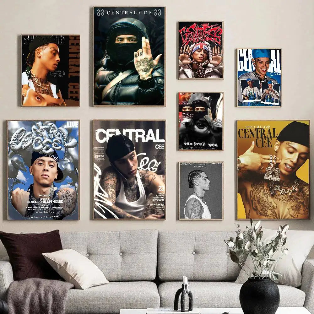 Central Cee Wall Art