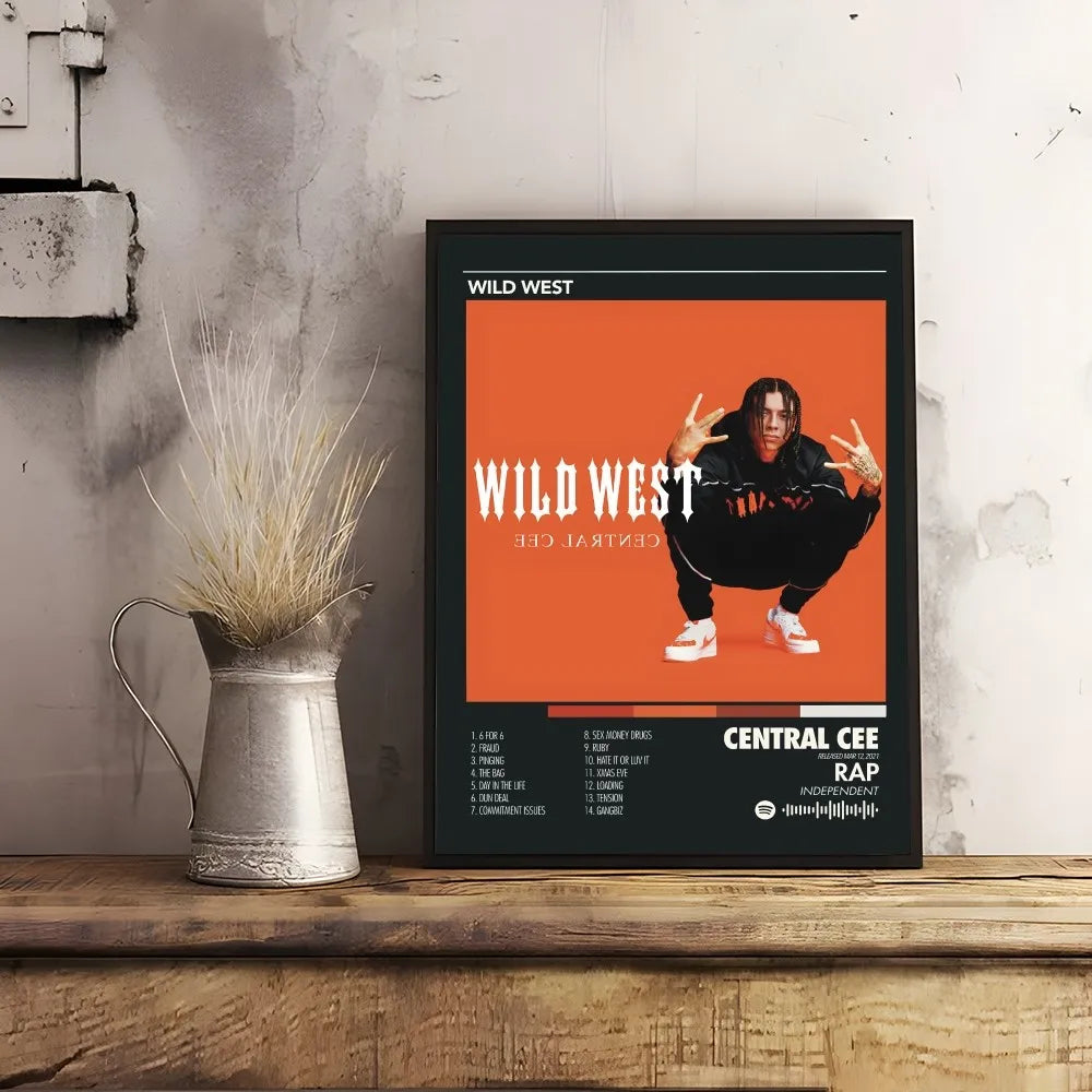 Central Cee Ssinger Wall Art Printing