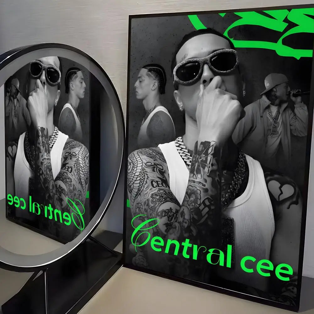 Central C-Cee Poster Wall Art