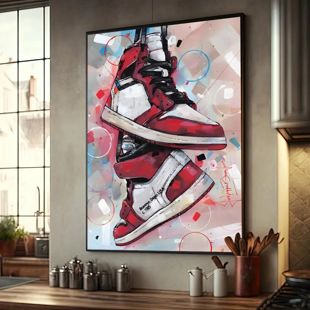 Graffiti Sneakers Posters