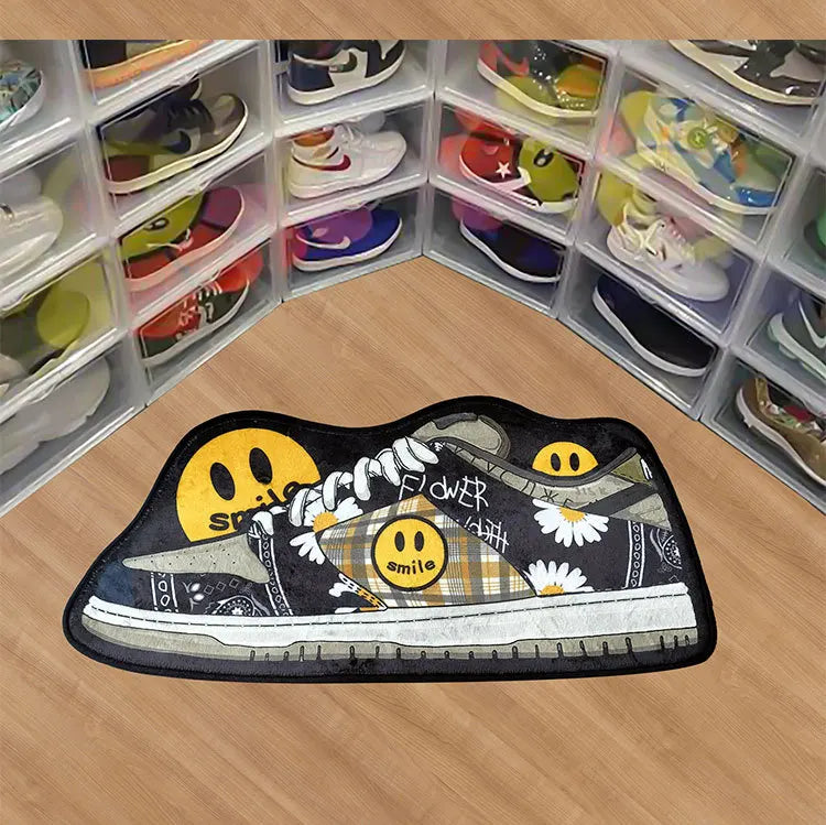 Fashion Brand Sneaker Rug