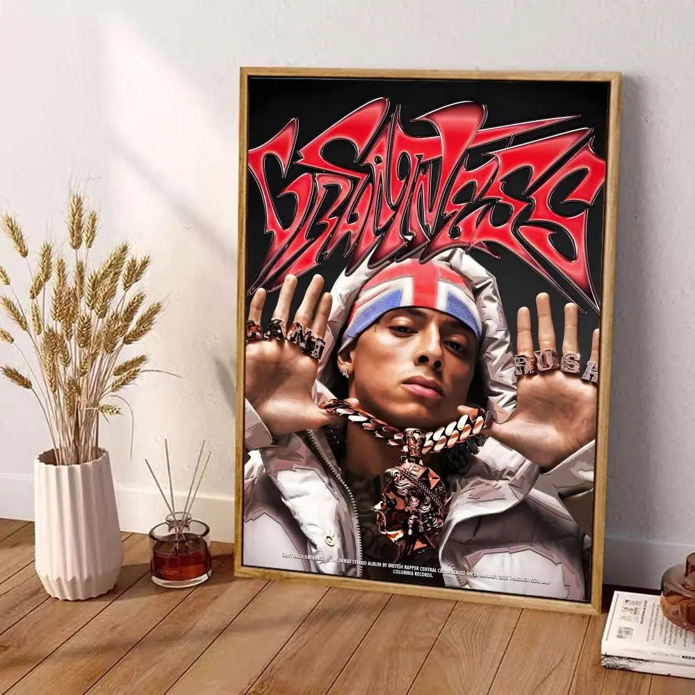 Central Cee Painting Wall Art