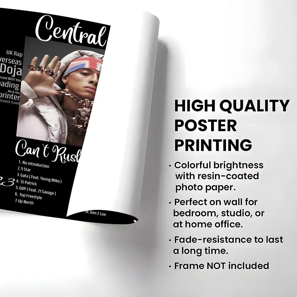 Central C-Cee Poster Wall Art