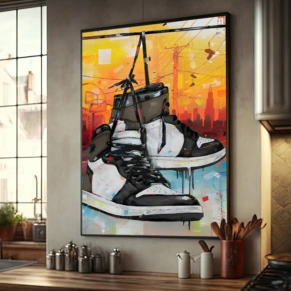 Graffiti Sneakers Posters