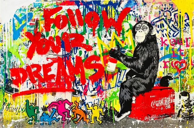 Banksy Street Art Canvas Paintings