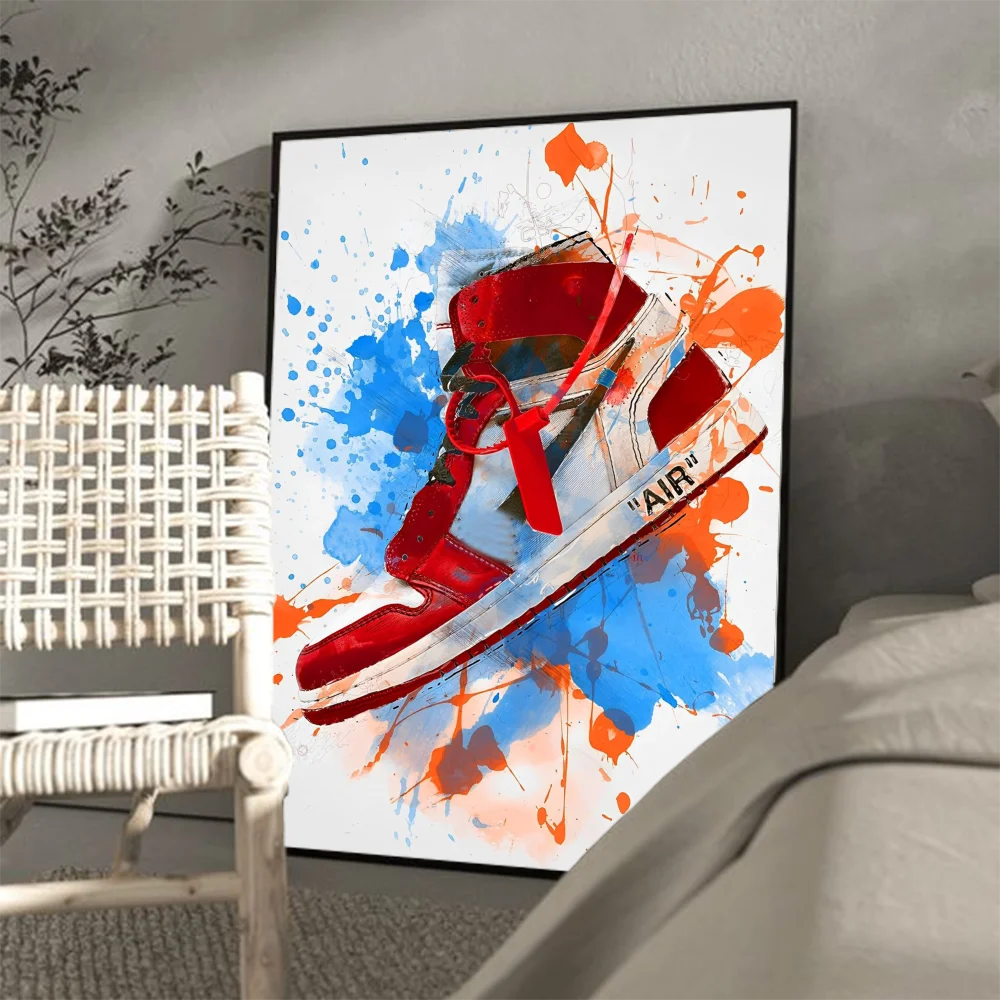 Graffiti Sneakers Wall Art