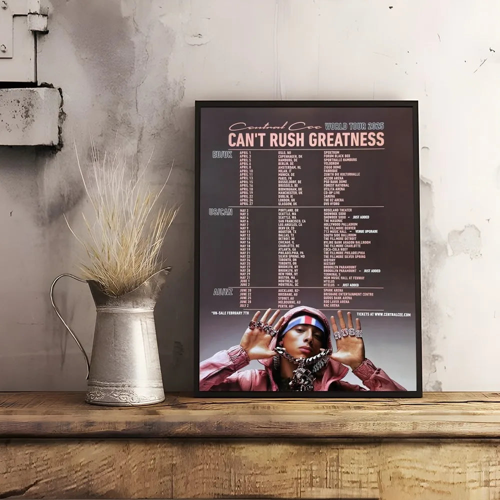 Central Cee Ssinger Wall Art Printing