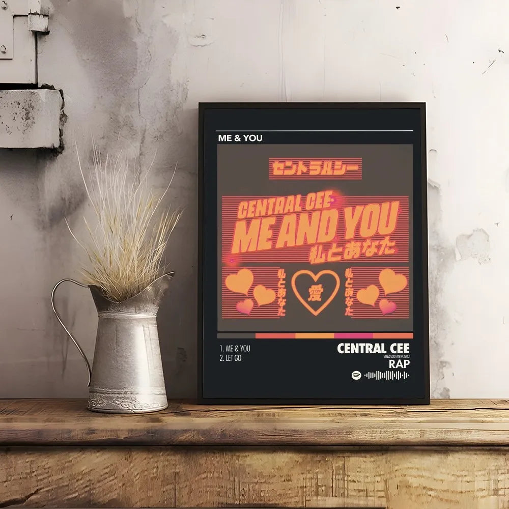 Central Cee Ssinger Wall Art Printing