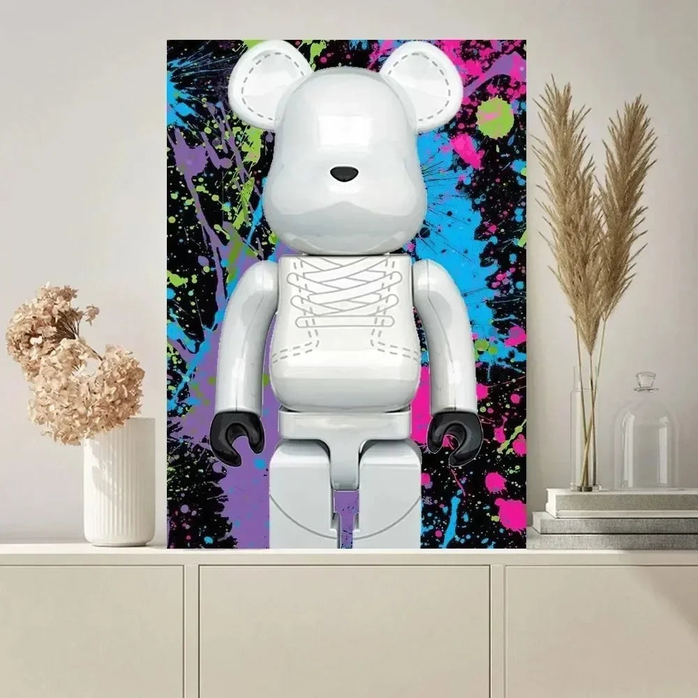 Bearbrick Poster Wall Art