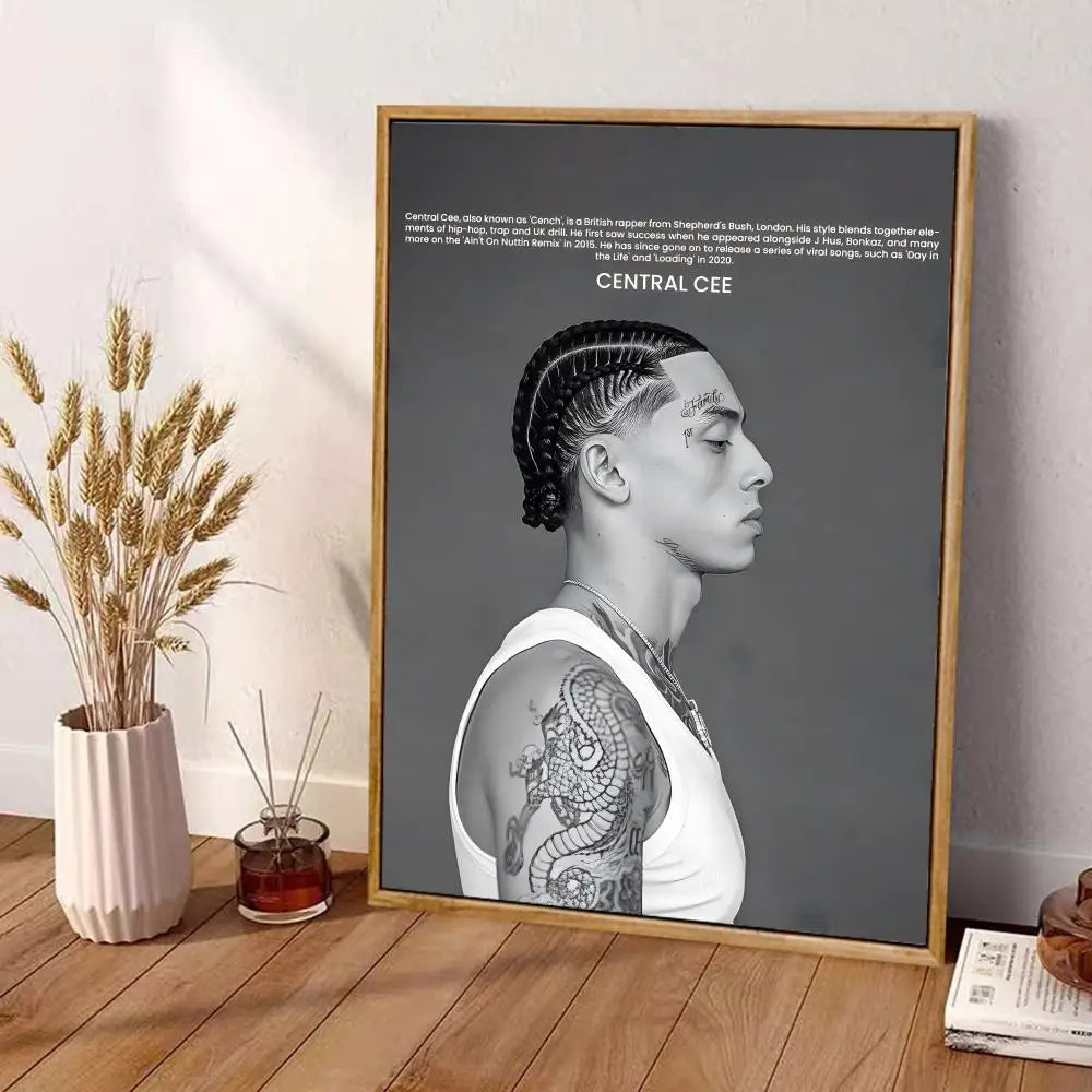 Central Cee Painting Wall Art