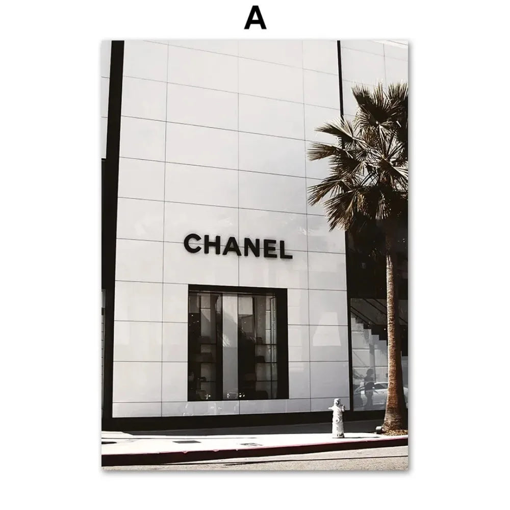 Luxury Store Shop Wall Art