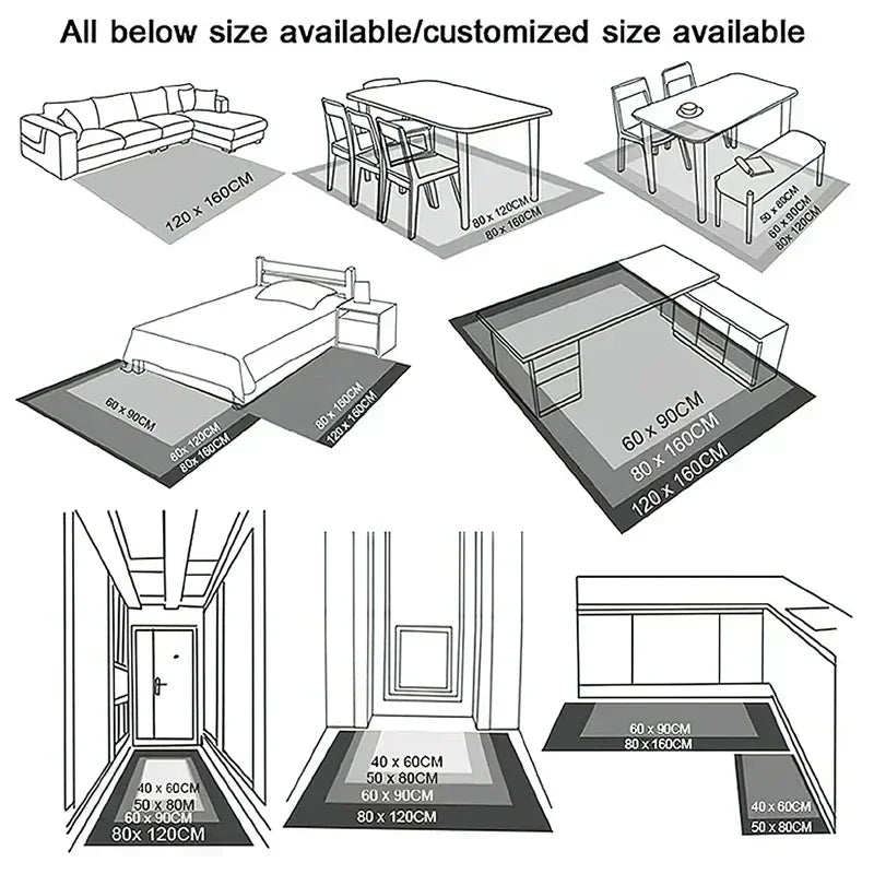 Daisy Flower Mat Rug