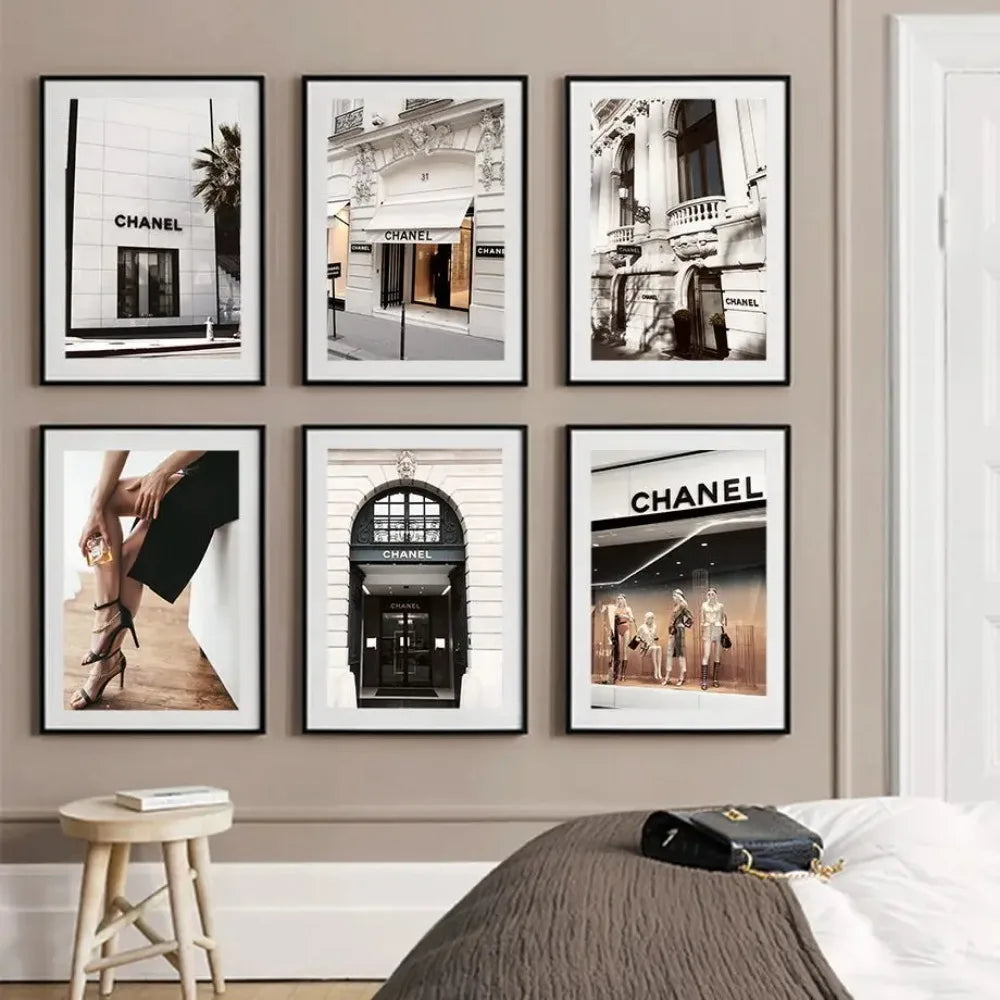 Luxury Store Shop Wall Art