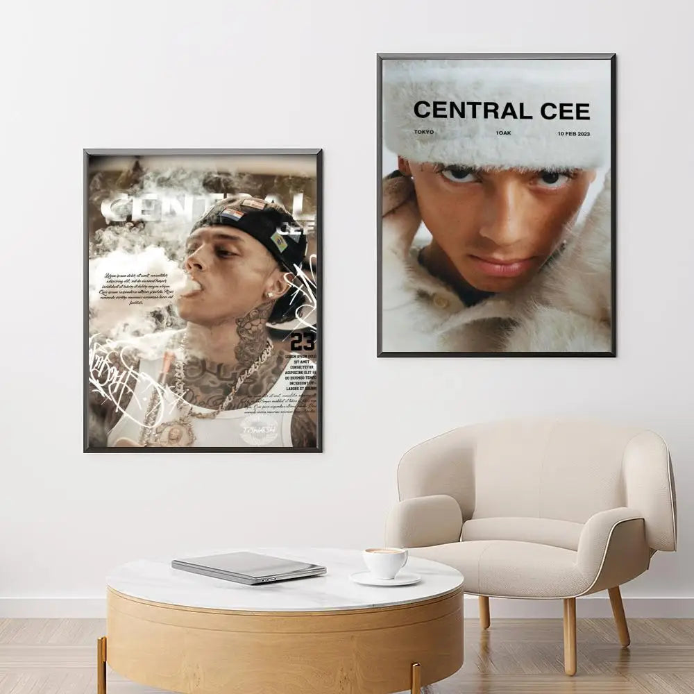 Central Cee Poster Wall Art