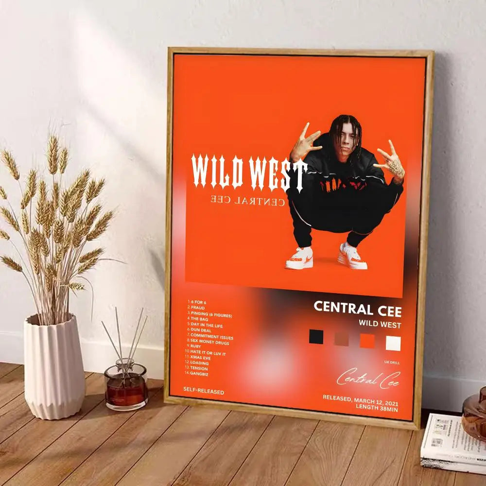 Central Cee Painting Wall Art