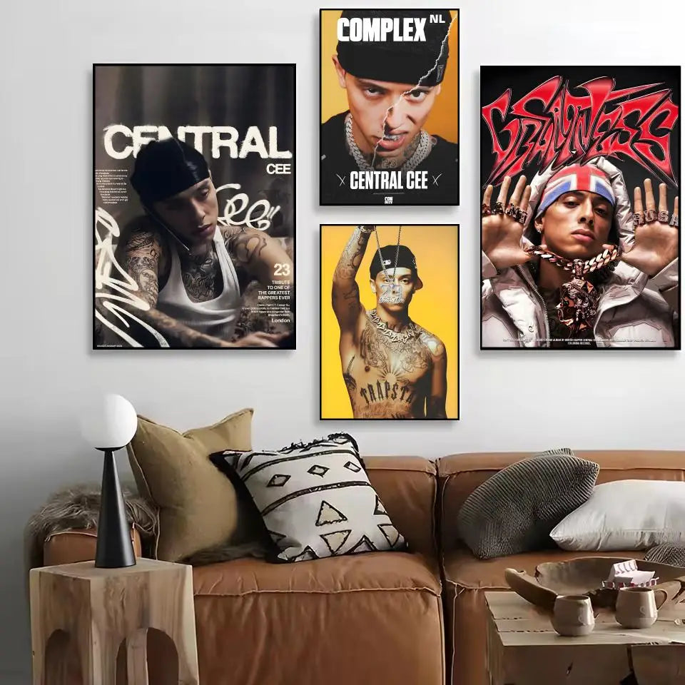 Central Cee Painting Wall Art