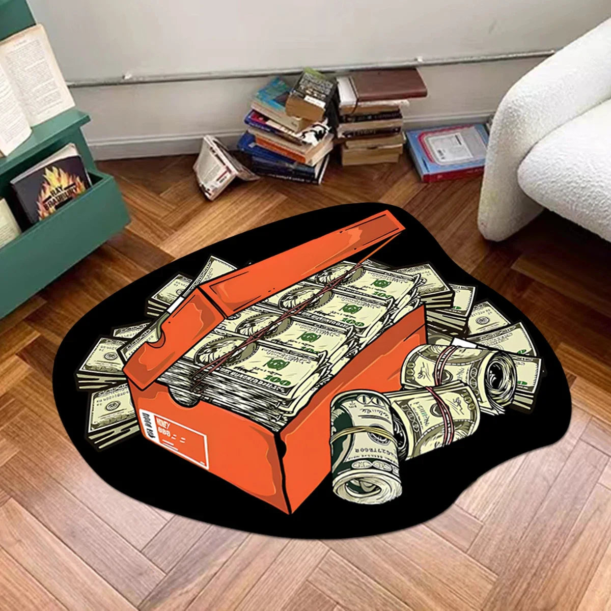 Nike box Rug Shoe Mat Creative Shoe Box