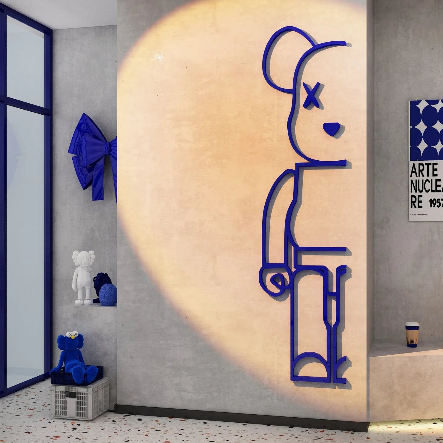 Bearbrick Wall Sticker