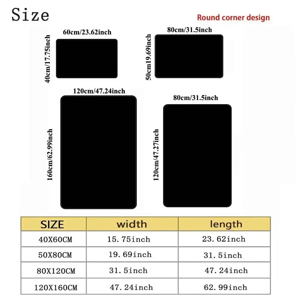 Basketball Court Themed Area Rug